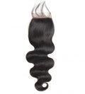 4x4 Transparent Virgin Body Wave Lace Closure