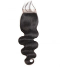 5x5 Transparent Virgin Body Wave Closure