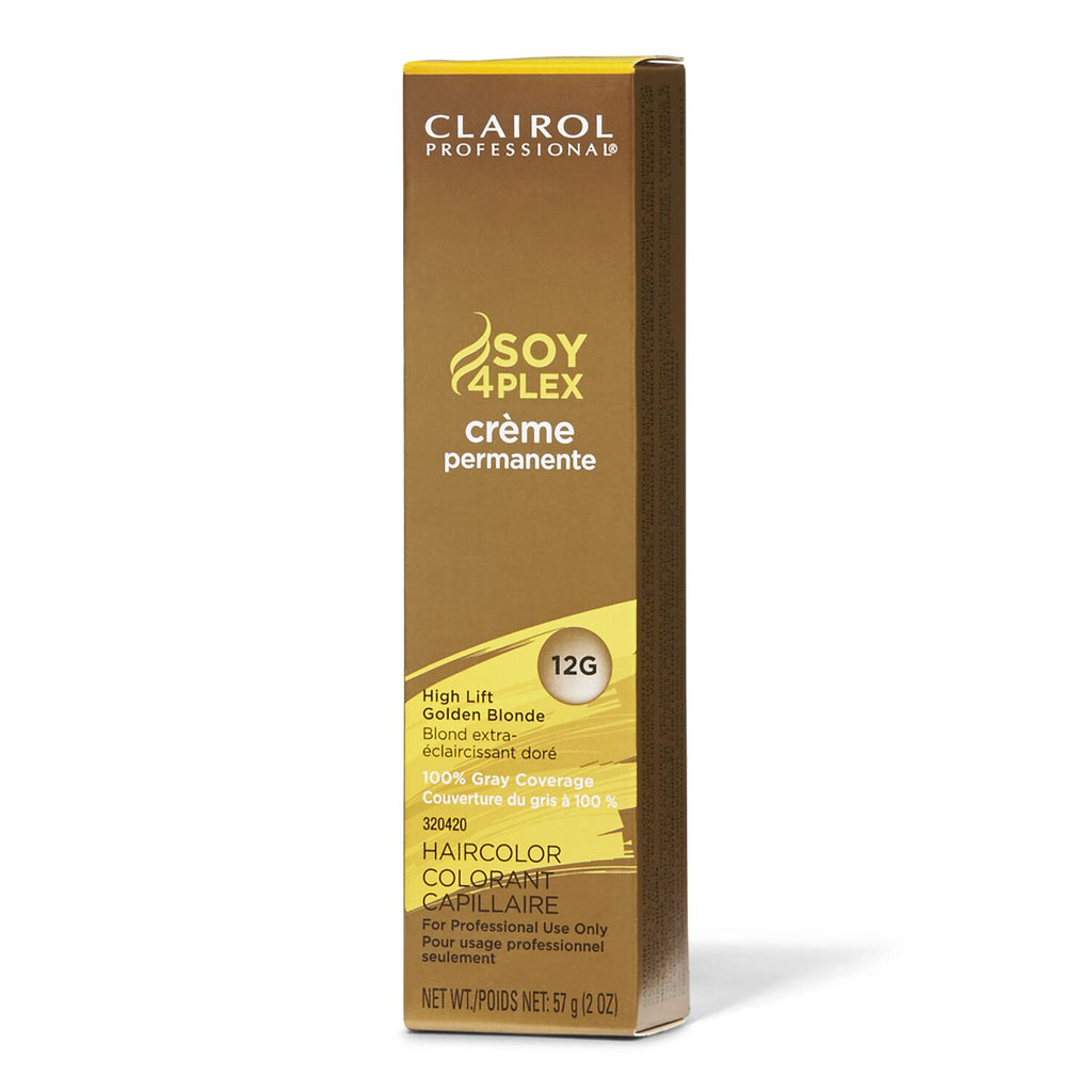 Clairol Professional Creme Permanente Hair Color 12G High Lift Golden Blonde