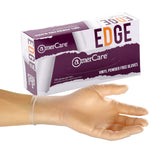 AmerCare EDGE Vinyl Powder Free Gloves 100ct
