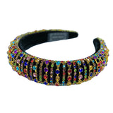 Luxe Multi Color Crystal Headband
