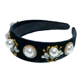 Luxe Pearl and Crystal Headband