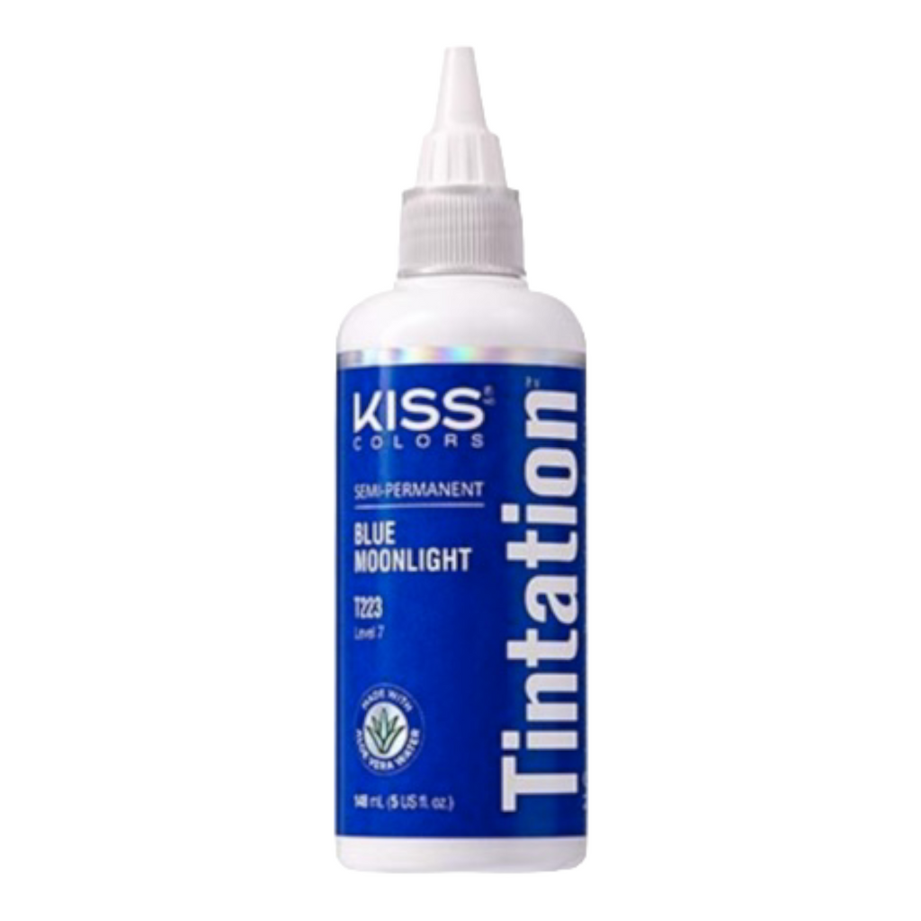 Kiss Tintation Semi-Permanent Hair Color T223 Blue Moonlight
