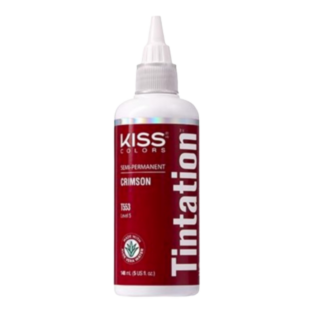 Kiss Tintation Semi-Permanent Hair Color T553 Crimson