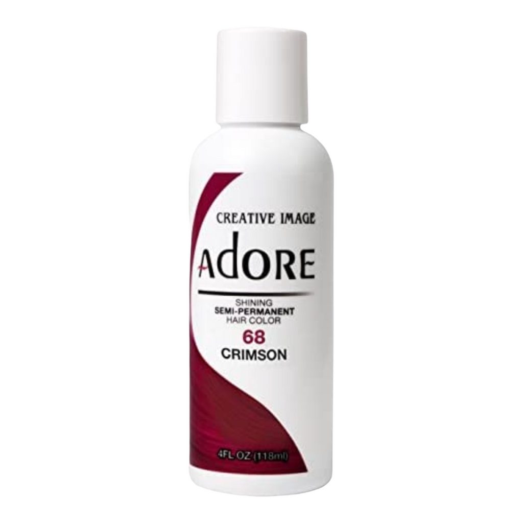 Adore Semi-Permanent Hair Color 68 Crimson 4oz